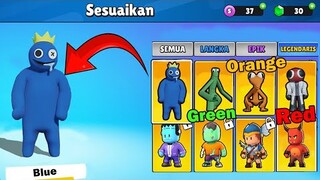 CARA DAPAT SKIN RAINBOW FRIENDS DI GAME STUMBLE GUYS - Skin Blue, Green, Red, Orange, Purple