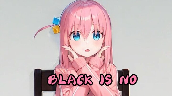 [AI动画]波奇酱学英语 BLACK IS NO!