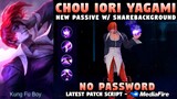 New Chou KOF Skin Script No Password | Chou Iori Yagami Skin Script | Mobile Legends