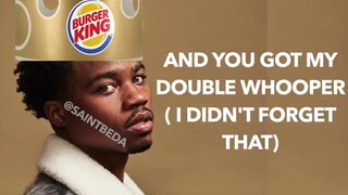 king burger song