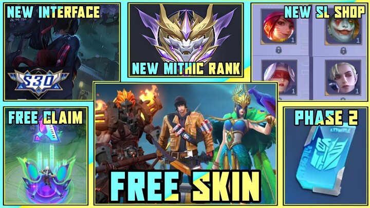LOGIN & CLAIM FOR FREE - RECHARGE EVENT PHASE 2 - NEW RANKED BEDGE | Mobile Legends #whatsnext