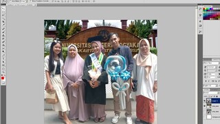 [PART 7] Edit foto wisuda followers - Photoshop Tutorial