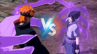 PAIN KETAR KETIR LAWAN SASUKE MODE RINNEGAN