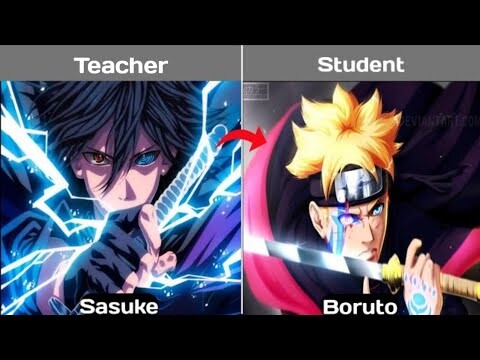 All Teacher and Their Students in Naruto and Boruto