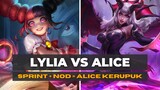Lylia vs Alice | Yang bilang alice tebel susah mati sini maju