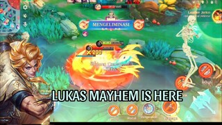 LUKAS MAYHEM IS HERE:)