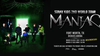 STRAY KIDS - Maniac' World Tour In Dallas 2023