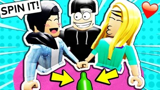 We Spun Another MAGICAL BOTTLE at a SLEEPOVER! (Roblox)