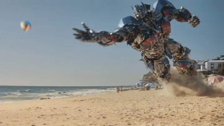 transformers out of context #9 (optimus prime on vacation)