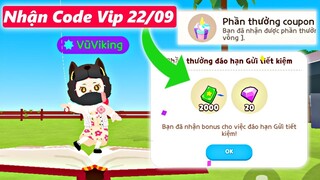 NHẬN CODE VIP 22/09 & EVENT BIẾN HÌNH | PLAY TOGETHER VNG