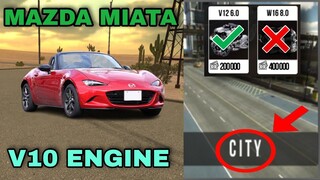 mazda miata | new best gearbox | v10 engine | car parking multiplayer v4.8.5 new update 2022