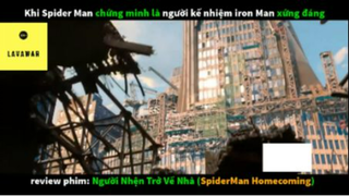 Review phim : Người nhện trở về nhà (p1) #reviewphimanhhung
