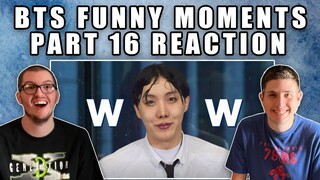 KPOP FANS REACT TO BTS FUNNIEST MOMENTS PART 16 (TRY NOT TO LAUGH)