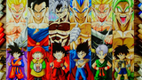 6 Saiyans as Kids & in their Strongest Forms - Anime Drawing