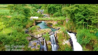 curug sumba tlahab kidul dan sekitarnya karangreja purbalingga #footage dji spark