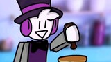 blows up pancakes with MIND | Marvity OC Animation