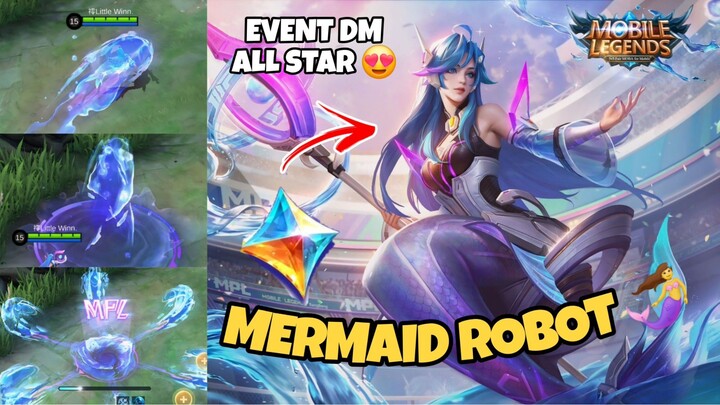 REVIEW SKIN KADITA MPL, MERMAID IDAMAN BIKIN MELEK! 🤤🧜‍♀️ || MOBILE LEGENDS