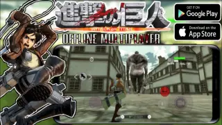 Attack On Titan: Multiplayer (BETA) Android | iOs Gameplay | Walkthrough Anime (DEMO) Games