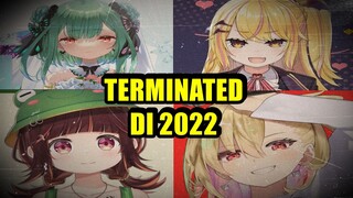 Vtuber yang Kena "Terminated" Di Tahun 2022...