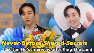 King The Land Uncovered: Lee Jun Ho's Exclusive Post-Finale Interview