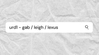 "urd1" - leigh andrea / gab / lexus