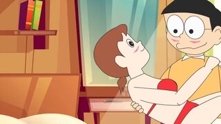 Shizuka Nobita sex kiss Love Romance video | Doraemon cartoon new latest episode 2025