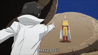 saitama vs titan,sekali pukul betabur tulang rusuk🤣🤣