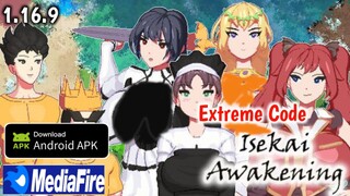 Isekai Awakening APK 1.16.9 (Extreme Code + Cheat)