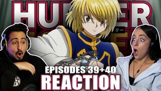 KURAPIKA IS BACK! Hunter x Hunter Episodes 39-40 REACTION!
