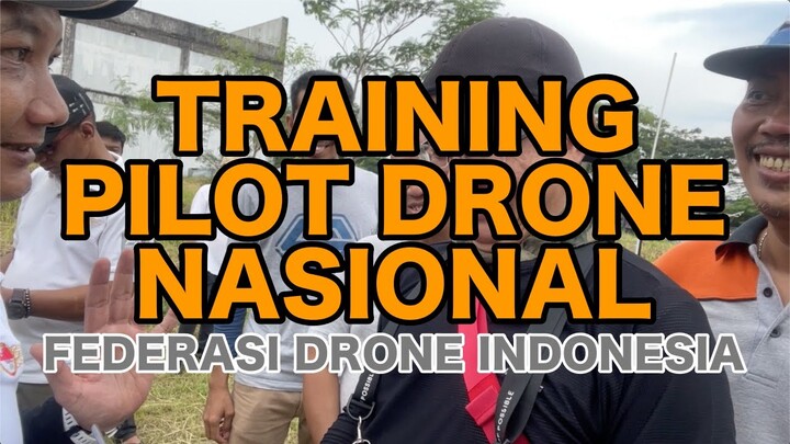 Training dan Sertfikasi Pilot Drone 2022 bersama Federasi Drone Indonesia