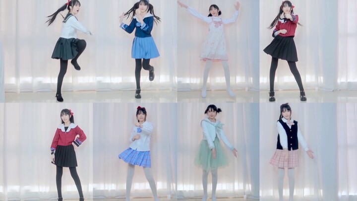 JK uniform/soft girl skirt dress up [two-dimensional exclusive dance]