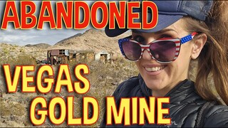 Abandoned Fallout: New Vegas Gold Mine and Man Camp in the Desert