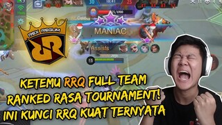 KETEMU RRQ FULL TEAM DI RANK KERAS BANGET! KASIH TAU KARRIE YANG CACAD INI WKWK (part 1)