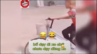 bố chưa dạy phanh xe #funny