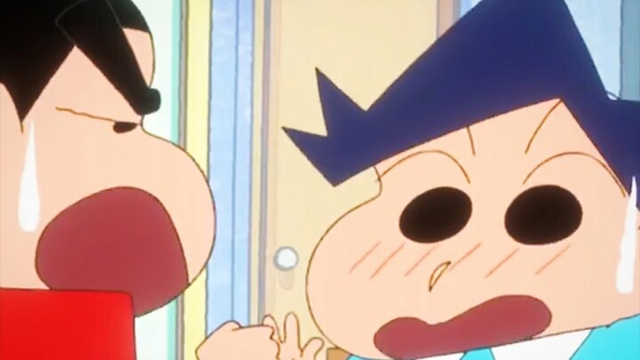 Kazama always says Shin-chan is boring but he is the one who cooperates the most