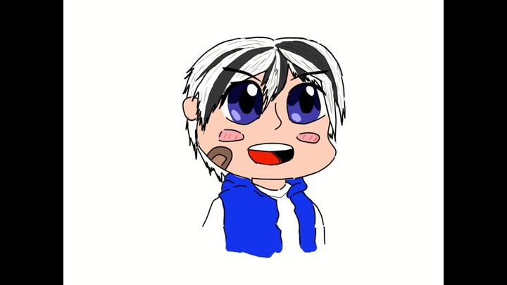 Day 5 Learning how to use drawing tablet - Chibi me -