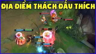 Địa điểm thách đấu Hàn thích tụ tập đầu trận nhất, Con mồn lèo này chắc chắn rất cay