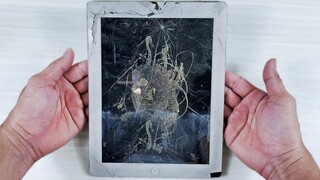 iPad 2 Cracked Restoration, Restoring old broken iPad