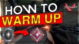 THE BEST WAY TO WARMUP IN VALORANT | DISRUPT GAMING