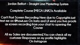 Jordan Belfort  course - Straight Line Marketing System download