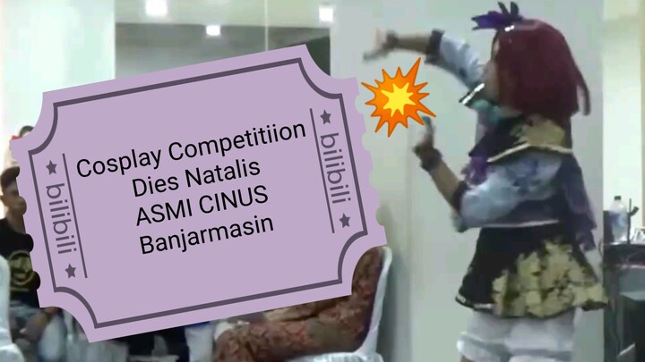 Cosplay Competitiion pada Dies Natalis ASMI CINUS Banjarmasin