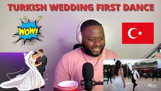 AMAZING WEDDING TURKISH ZEYBEK DANCE PERFORMANCE | REACTION | Altyazilar mevcuttur 🇹🇷