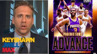 Max Kellerman reacts to Chris lead Suns beat Pelicans 115-109 wins series 4-2 advance to West Semis