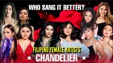 Chandelier | WHO SANG IT BETTER? Regine × Sarah × Morissette × Katrina × Jona × Angeline and more...