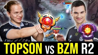 TOPSON vs BZM Round 2 - Picking their BEST HERO