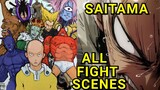 SAITAMA | ALL FIGHT SCENES | ONE PUNCH MAN