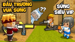 KHANGG THỬ THÁCH 24H ĐẤU TRƯỜNG VUA SÚNG CÙNG BEE TEAM VÀ VŨ KHÍ SIÊU VIP TRONG MINI WORLD