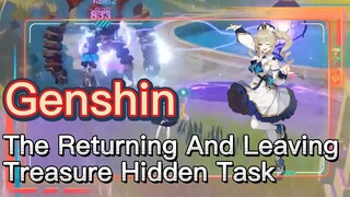 The Returning And Leaving Treasure Hidden Task