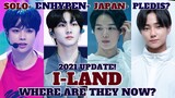 where are the 23 I-LAND trainees now? (WHO DEBUTED, LEFT, & REMAINED?) 2021 Update + insta & twitter