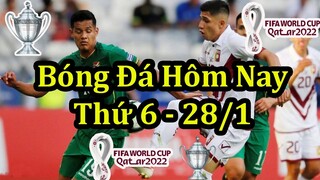 Lịch Thi Đấu Bóng Đá Hôm Nay 28/1 - Vòng Loại World Cup Nam Mỹ & Cúp Pháp - Thông Tin Trận Đấu